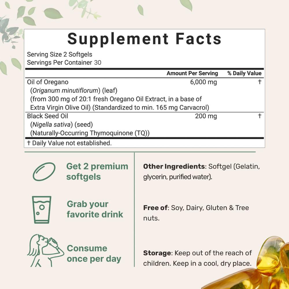 MicroSupplements™ Oil Of Oregano